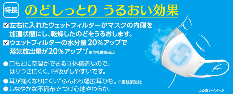 のど潤い30P特長