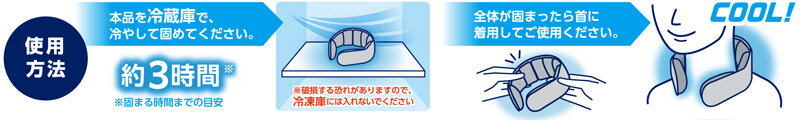 ネッククーラーNEO・使用方法