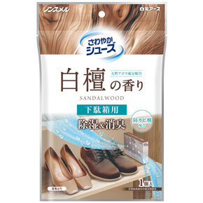<p>ノンスメル さわやかシューズ</p><p>下駄箱用 白檀の香り</p>